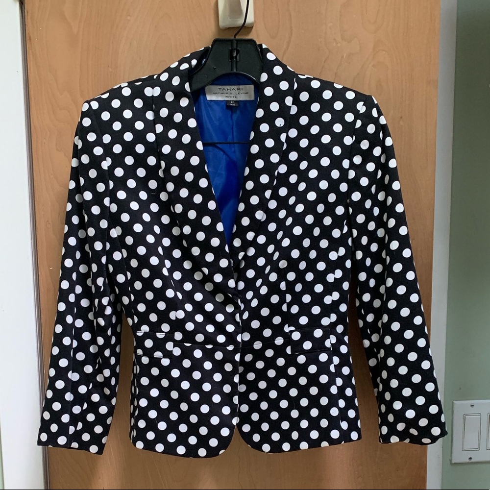 Tahari Polka Jacket 2P
